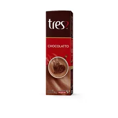 04 Caixas - Cápsula Três Corações Chocolattto 110g Com 10 Cápsulas