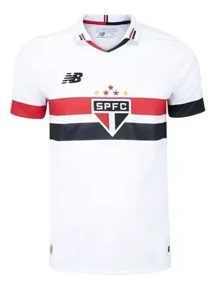 Camisa São Paulo I 24/25 S/n° Torcedor New Balance Masculina