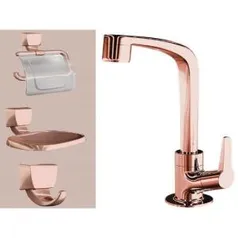 Kit Lorenzetti Rose Gold C Torneira