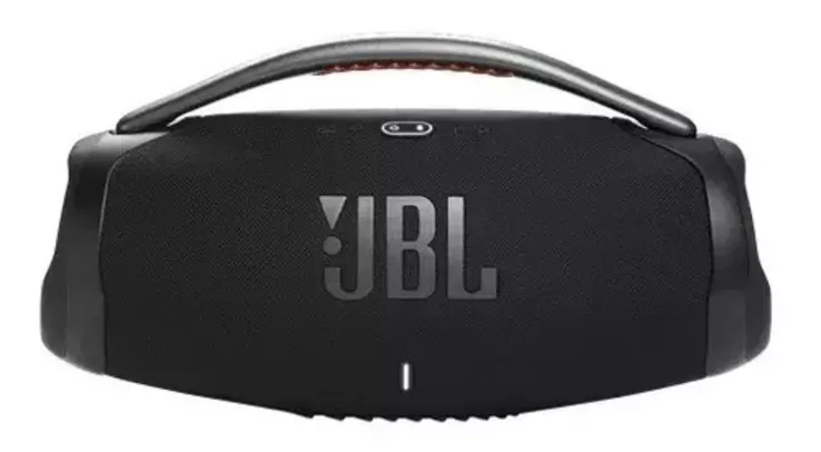 ( CC Santander) Caixa De Som Boombox 3 Bluetooth Preta Jbl Bivolt Cor Preto 110V/220V