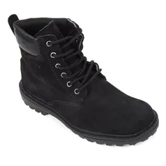 Bota Couro Adventure Saxxon Lisa Masculina - Preto R$59