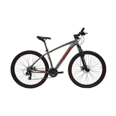 Bicicleta mtb Alúminio Cairu Lotus Aro 29 21 Marchas Shimano Freio à Disco Quadro 17.5