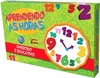 Product image Jogo De Tabuleiro Infantil Aprendendo As Horas  2880 - Pais E Filhos -