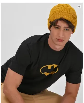 Camiseta masculina Batman preta | DC Comics PP