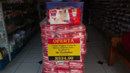 (Loja Física - Bauru, SP) Fralda Huggies Roupinha M 36 un - R$ 25