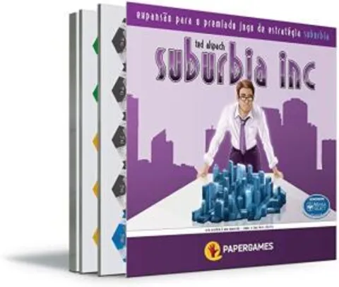 [PRIME] Suburbia Inc - PaperGames - Expansão | R$30