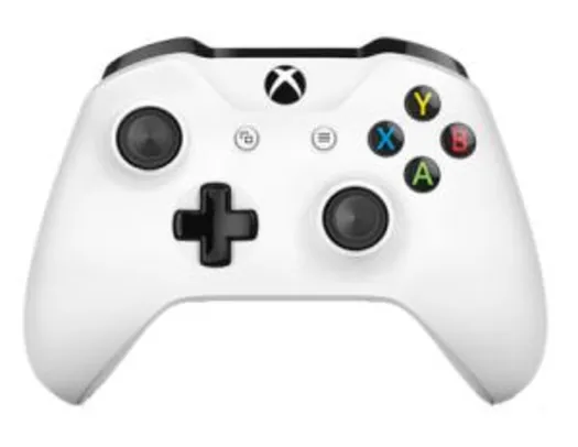 Controle Sem Fio Xbox One - Branco por R$ 158