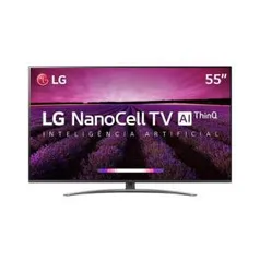 Smart TV LED 55" LG 55SM8100PSA Super Ultra HD/4K | R$2899