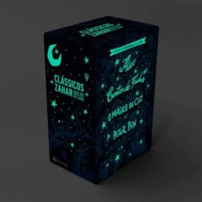 Box Clássicos Zahar Edições Bolso de Luxo que Brilham no Escuro II - R$70