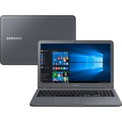 Notebook Expert X30 8ª Intel Core I5 Quad Core 8GB 1TB LED HD 15,6''  W10 Cinza Titânio - Samsung - R$2052