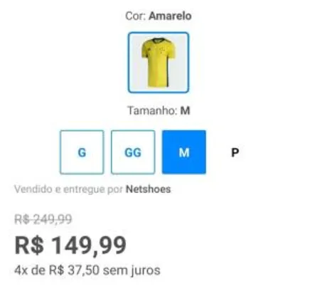 Camisa de Goleiro Cruzeiro I 20/21 s/nº Adidas Masculina | R$150