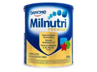 COMPOSTO LÁCTEO DANONE MILNUTRI PREMIUM COM 800G R$28