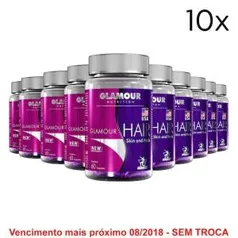 Kit Vitaminas - Cabelo, Pele e Unhas 600 Cáps Glamour Midway - R$ 100