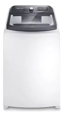 Máquina De Lavar 18kg Electrolux Brancacesto Inox Lei18 Cor Branco 110V