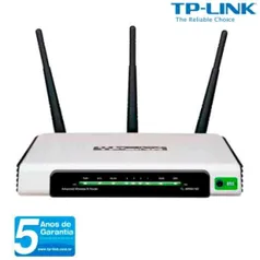 [Ricardo eletro] Roteador Wireless TP-Link TL-WR941ND com Velocidade de 300Mbps, Banda com Frequência 2.4GHz (11N), 3 Antenas Externas e 4 Portas LAN - R$120