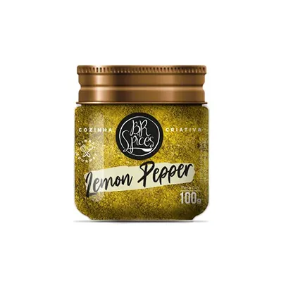 Tempero Lemon Pepper 100g - BR Spices