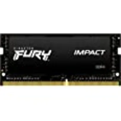 Memória Kingston Fury Impact, 8GB, 2666MHz, DDR4, CL15, Para Notebook