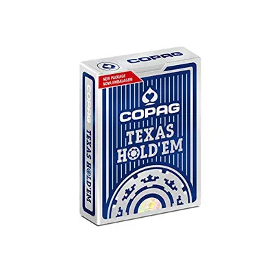 Baralho de Poker Texas Hold’em Azul, Copag