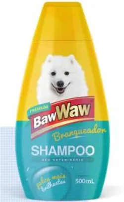 Baw Waw Shampoo Para Cães Branqueador 500ml | R$10
