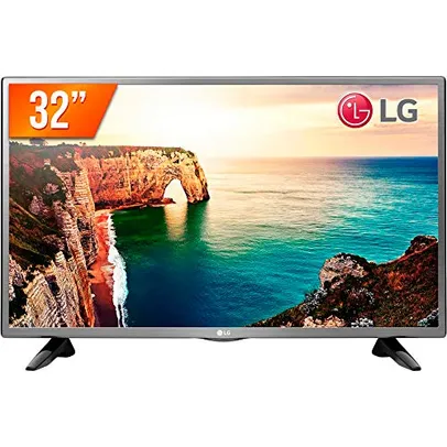 (PRIME) TV LED 32 LG 32LT330HBSB Não Smart, 2 HDMI, 1 USB, Pro Conversor Digital