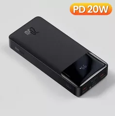 Baseus 20000mah power bank carregador portátil