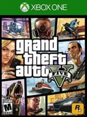 Grand Theft Auto V XBOX ONE - R$109