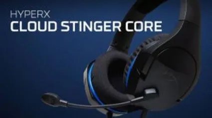 Headset Gamer HyperX Cloud Stinger Core PS4/Xbox One/Nintendo Switch - HX-HSCSC-BK