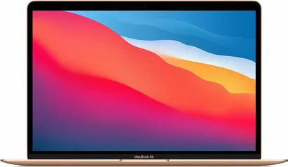 MacBook Air 13" - Chip M1 8-Core, SSD 256GB, 8GB | R$7.350