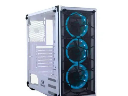 Gabinete Gamer Redragon Wheel Jack Branco sem Fan's