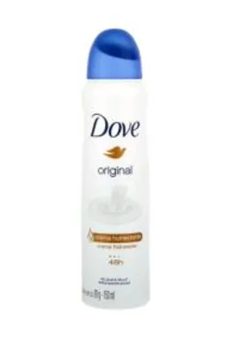 [APP + Cliente Ouro] Leve 3 pague 2 - Desodorante Dove Original Aerossol - Antitranspirante Unissex 150ml - R$ 13