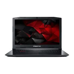 Notebook Gamer Acer Intel Core i7 16GB 2TB Placa GTX1060 6GB 15,6" W10 Predator G3-572-75L9 - R$4999