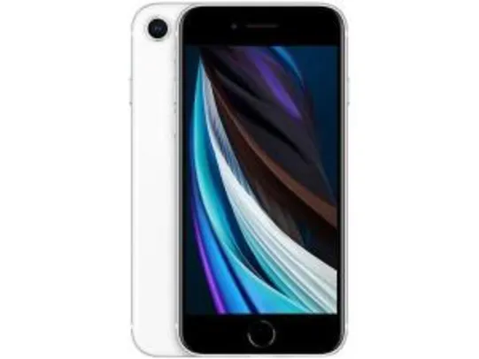 iPhone SE Apple 128GB Branco 4,7” 12MP iOS - R$2699