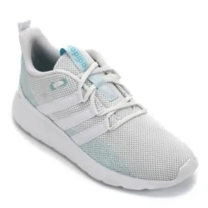 Tênis Adidas Grand Court - Branco e Azul (34 a 37) | R$103,99