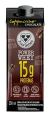 [Rec] Bebida 3 Corações Cappuccino Power Whey Chocolate 250ml