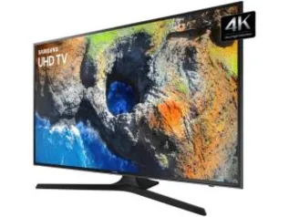 Smart TV LED 40” Samsung 4K/Ultra HD 40MU6100 - Conversor Digital Wi-Fi 3 HDMI 2 USB