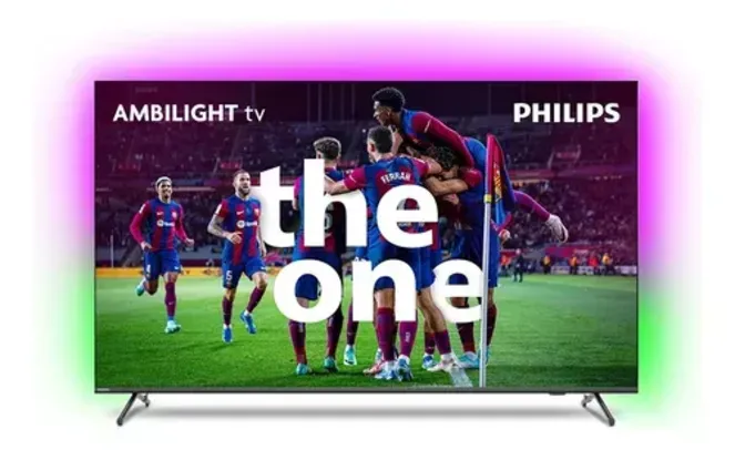 Smart TV Philips The One 55", 4K, Google TV, Ambilight, 120Hz