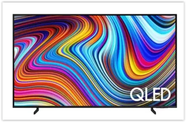 Samsung Smart TV 50" QLED 4K Q60C 2023, Modo Game, Som em Movimento, Tela sem limites, Design slim, Visual livre de cabos