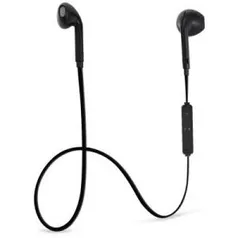 B3300 Bluetooth 4.1 In-ear Sport Earbuds with Mic  -  BLACK  - R$25