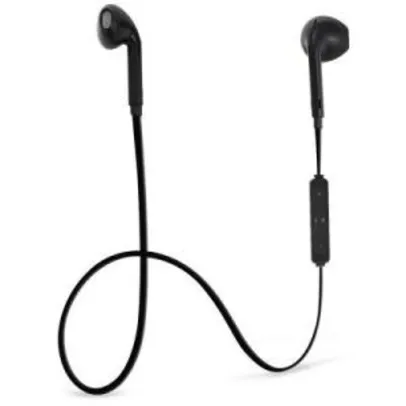B3300 Bluetooth 4.1 In-ear Sport Earbuds with Mic  -  BLACK  - R$25