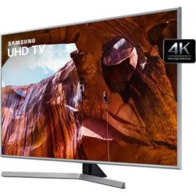 Smart TV UHD 4K 65" Samsung 2019 65RU7400 3 HDMI 2 USB com Conversor Digital Integrado WI-FI integrado