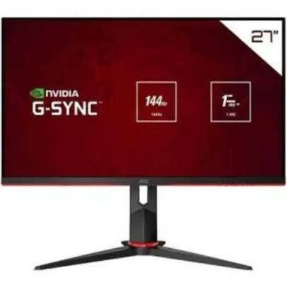 Monitor Gamer AOC 27G2 144Hz IPS | R$ 1.799