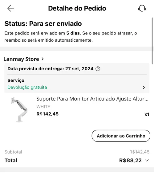 Imagen na descrição da promoção