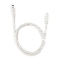 Cabo Rede Cat.6 2.5M Patch Cord, Plus Cable, Branco | R$10