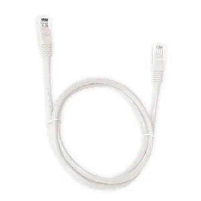 Cabo Rede Cat.6 2.5M Patch Cord, Plus Cable, Branco | R$10