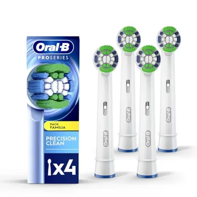 Refil Escova Elétrica Pro-Saúde Precision Clean 4 Unidades, Oral B, Oral B