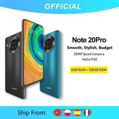 Smartphone Cubot Note 20 Pro NFC 6/128 | R$687