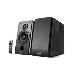 Monitor de Áudio 70W RMS com saída para subwoofer EDIFIER R1855DB - Preto