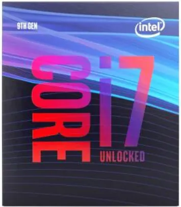 Processador Intel Core i7-9700K Coffee Lake 4.9GHz 12MB 1151 - R$ 1729