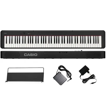 Piano Digital Casio Cdp-S90 Preto Bk 88 Teclas