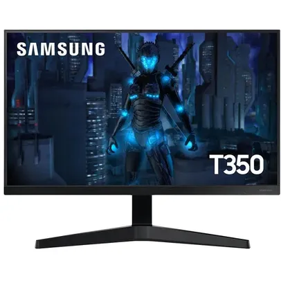 Monitor Gamer Samsung 27' IPS, Wide, 75 Hz, Full HD, FreeSync, HDMI, VESA - LF27T350FHLMZD